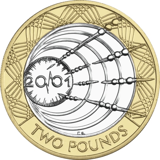 2001 Marconi Wireless Transmission £2 Coin 2001 Marconi Wireless Transmission £2 Coin