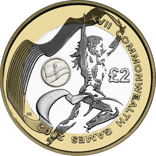 2002 Commonwealth Games - Northern Ireland £2 Coin 2002 Commonwealth Games - Northern Ireland £2 Coin
