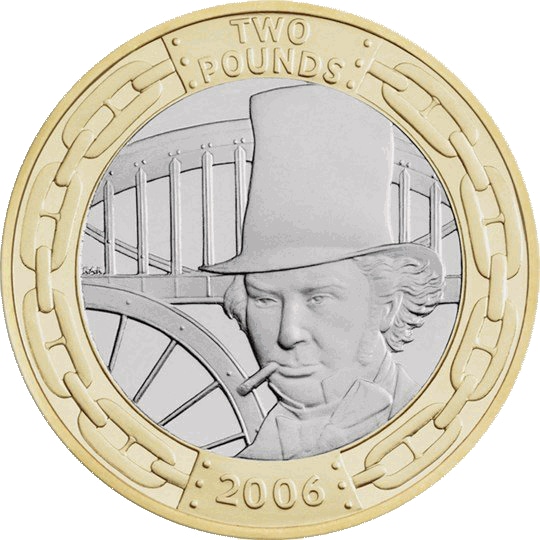 2006 Brunel Achievements £2 Coin 2006 Brunel Achievements £2 Coin