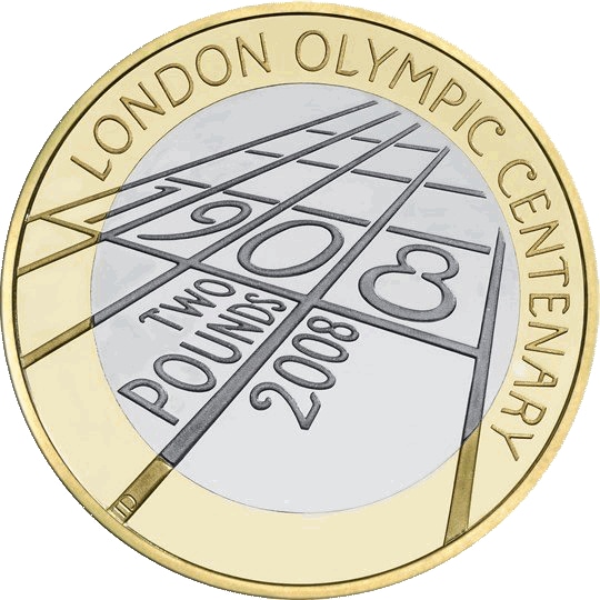 2008 London Olympic Centenary £2 Coin 2008 London Olympic Centenary £2 Coin