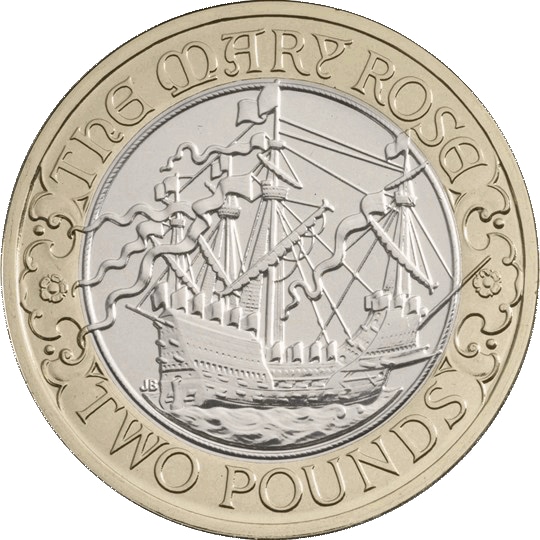 2011 Mary Rose £2 Coin 2011 Mary Rose £2 Coin