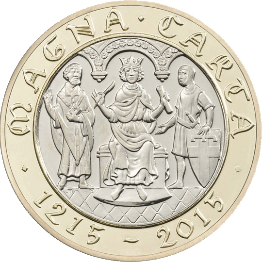 2015 Magna Carta £2 Coin 2015 Magna Carta £2 Coin