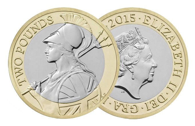 2015 - 2022 Britannia £2 Coin 2015 - 2022 Britannia £2 Coin